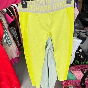 Gymshark Bright Yellow Leggings